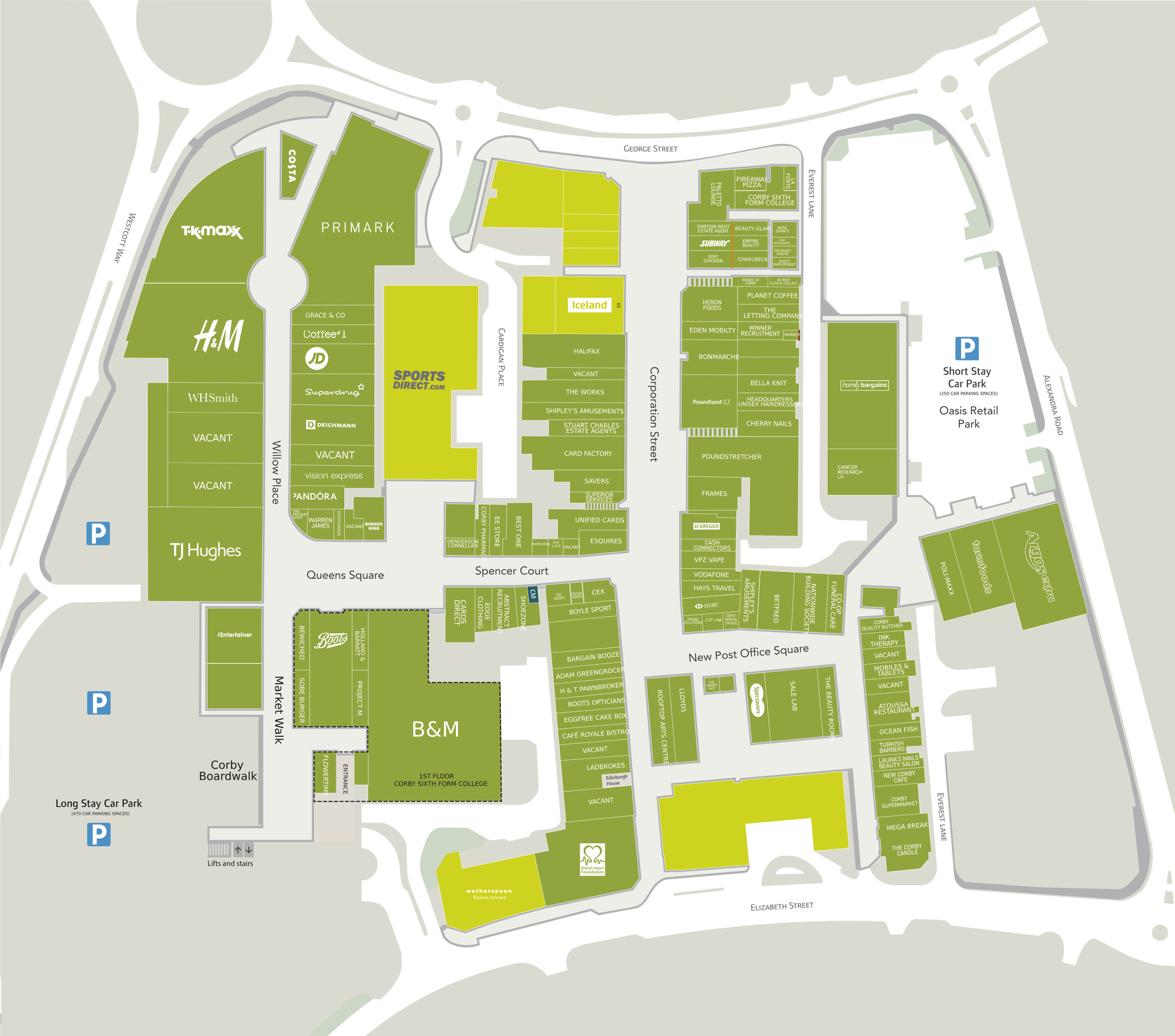 Willow Place Park Map